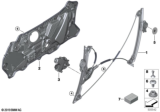 Diagram for BMW 840i Gran Coupe Window Motor - 61359466689