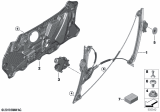 Diagram for BMW 840i Window Motor - 61359466689