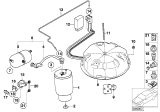 Diagram for 2001 BMW 525i Air Suspension Spring - 37121094613