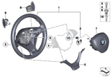 Diagram for 2011 BMW X6 M Steering Wheel - 32306795204