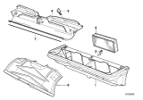 Diagram for 1994 BMW 840Ci Cabin Air Filter - 64312339891