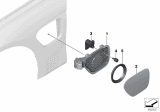 Diagram for 2016 BMW 330e Fuel Filler Housing - 51177368306