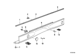 Diagram for BMW 850i Body Mount Hole Plug - 51718118143