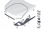 Diagram for BMW 650i xDrive Gran Coupe Weather Strip - 51767211926