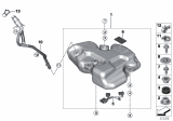 Diagram for BMW X3 Fuel Tank Filler Neck - 16197286306