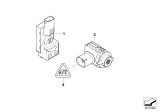 Diagram for BMW 335i Ambient Temperature Sensor - 64119240180