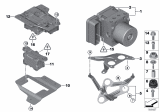 Diagram for 2009 BMW 135i ABS Sensor - 34526781575