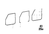 Diagram for 1974 BMW 2002 Weather Strip - 51711808685