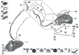 Diagram for 2015 BMW 328d Fuel Tank Filler Neck - 16197260226