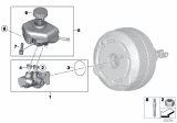 Diagram for BMW 330i GT xDrive Brake Master Cylinder - 34337849878