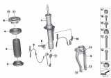 Diagram for BMW 640i xDrive Gran Coupe Coil Spring Insulator - 31306862570