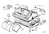 Diagram for 1987 BMW 325e Blower Motor Resistor - 64116912633