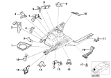 Diagram for 1995 BMW 740i Engine Mount Bracket - 41148167182