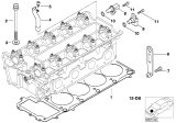 Diagram for BMW Z8 Cylinder Head Gasket - 11121407805