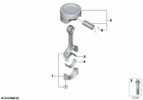 Diagram for 2016 BMW i3 Piston - 11258524790