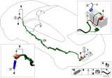 Diagram for 2010 BMW X6 M Battery Cable - 61129217004