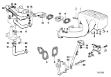 Diagram for BMW 3.0Si Intake Manifold Gasket - 11611730741