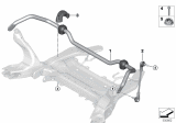 Diagram for 2019 BMW X1 Sway Bar Link - 31306862864