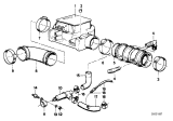 Diagram for 1979 BMW 633CSi Air Intake Hose - 13541272472