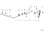 Diagram for 1986 BMW 528e Hood Cable - 51231868558