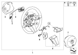 Diagram for 2008 BMW Z4 Steering Wheel - 32306784843