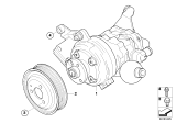 Diagram for 2008 BMW 535i Power Steering Pump - 32416776837