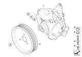 Diagram for 2006 BMW 550i Power Steering Pump - 32416762158