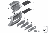 Diagram for 2018 BMW X4 Cup Holder - 51169204245