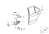 Diagram for 1996 BMW 328i Door Hinge - 41528135507