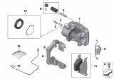 Diagram for BMW Brake Caliper Bracket - 34216789351