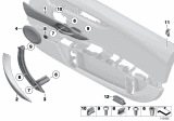 Diagram for 2012 BMW Z4 Interior Door Handle - 51418049227