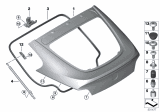 Diagram for 2006 BMW Z4 Door Hinge - 41003420713