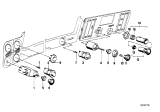 Diagram for 1983 BMW 320i A/C Switch - 61311363444