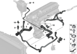 Diagram for BMW 530i Radiator Hose - 17127519259