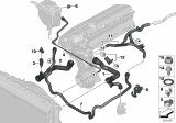 Diagram for 2005 BMW 530i Radiator Hose - 17127519259