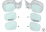 Diagram for 2011 BMW X3 Side View Mirrors - 51162991665