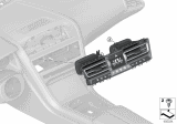 Diagram for BMW 840i Gran Coupe Hazard Warning Switches - 64119458558