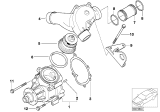 Diagram for 2008 BMW Z4 M Water Pump Gasket - 11517831099