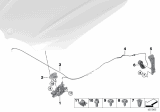 Diagram for BMW X4 Hood Cable - 51237397502