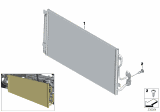 Diagram for BMW 328d A/C Condenser - 64506804722