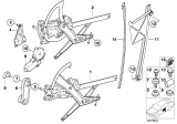 Diagram for 1998 BMW Z3 M Window Channel - 51328410167