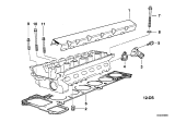 Diagram for 1992 BMW 325is Cylinder Head Gasket - 11121726617