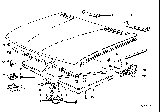 Diagram for 1986 BMW 528e Hood Latch - 51231876995