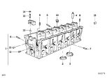 Diagram for 1993 BMW 750iL Cylinder Head - 11121733052