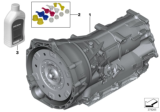 Diagram for BMW 740i Transmission Assembly - 24008741540