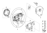 Diagram for 2010 BMW 535i xDrive Steering Wheel - 32346774457