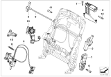 Diagram for 2009 BMW 535i xDrive Seat Motor - 67317114121