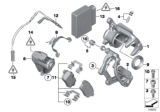 Diagram for 2014 BMW Z4 Brake Pad Sensor - 34356792566