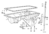 Diagram for BMW 325i Oil Pan - 11131735937