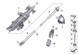 Diagram for BMW 740i xDrive Steering Shaft - 32306862031